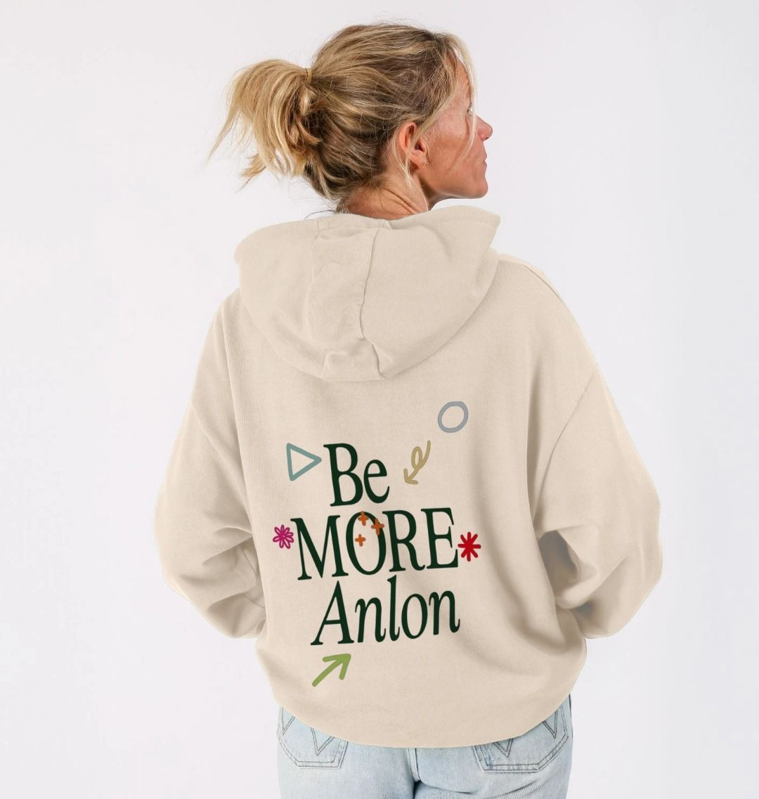 Be More Anlon - Beige Hoodie