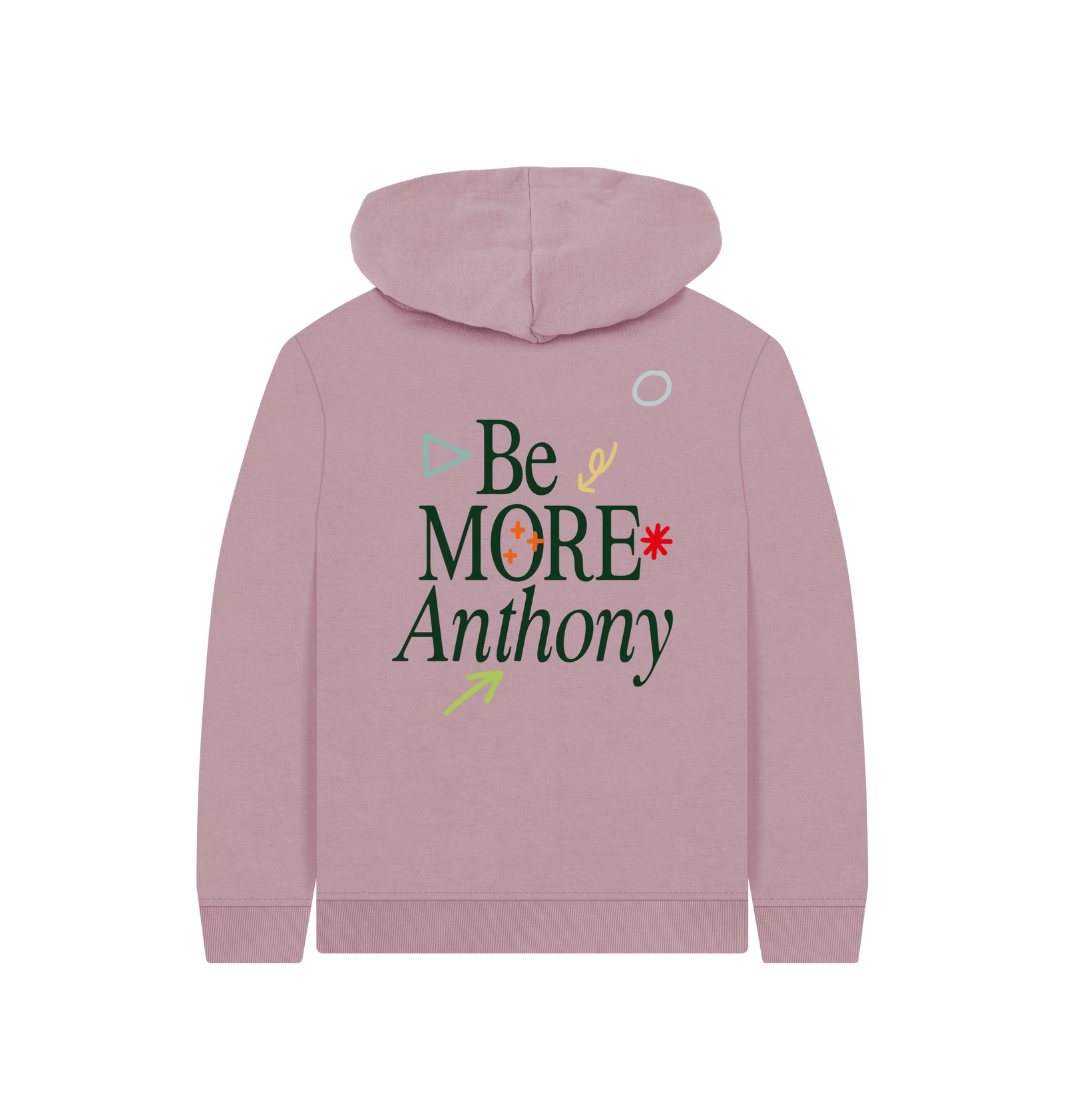 Be More Anthony - Mauve Hoodie (Kids)
