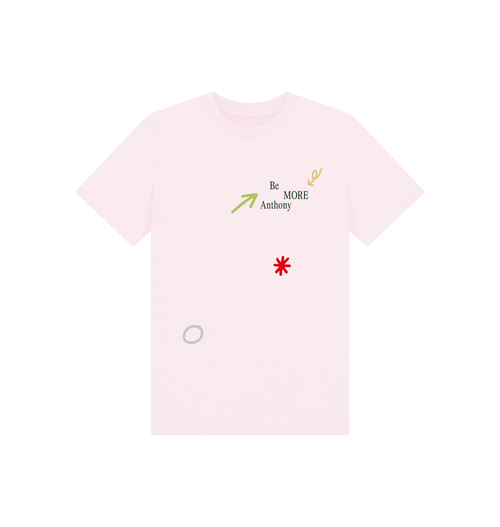 Be More Anthony - Pink Tee (Kids)