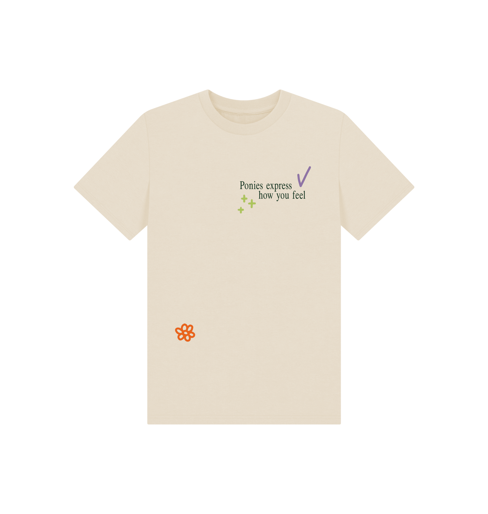 Ponies Express How You Feel - Beige Tee (Kids)