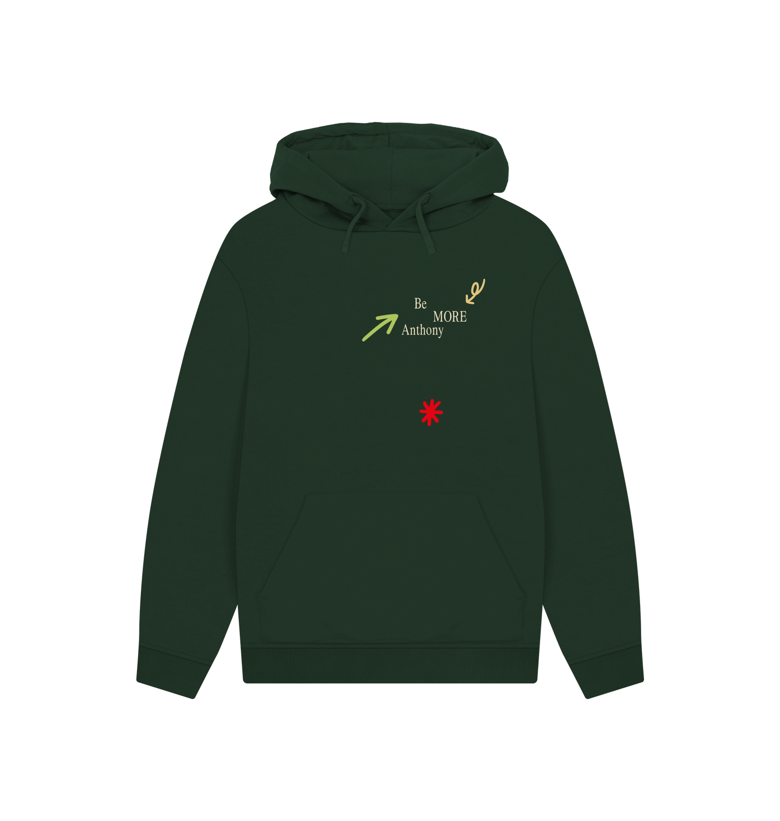Be More Anthony - Green Hoodie