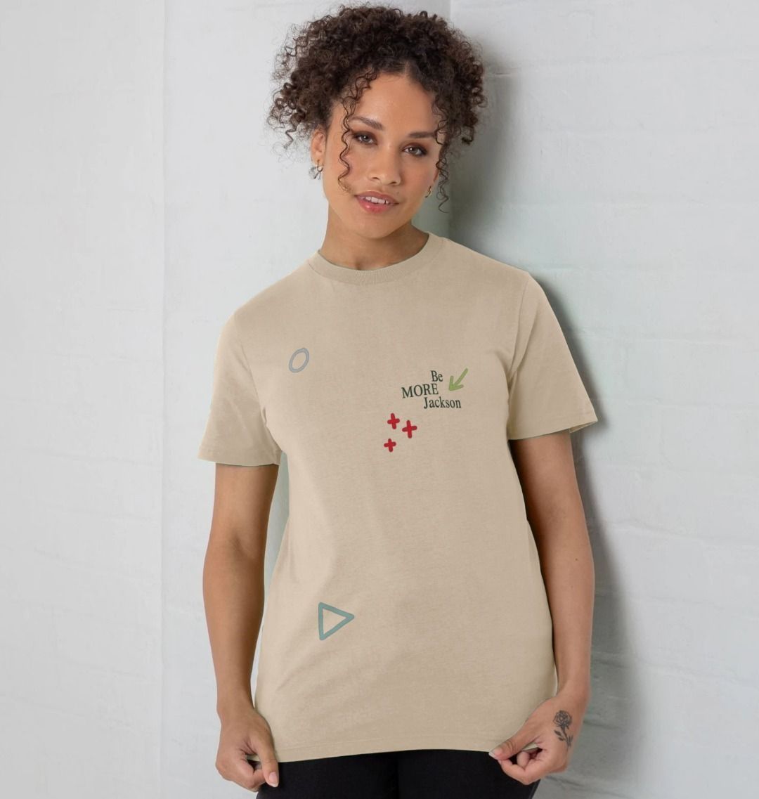 Be More Jackson - Beige Tee